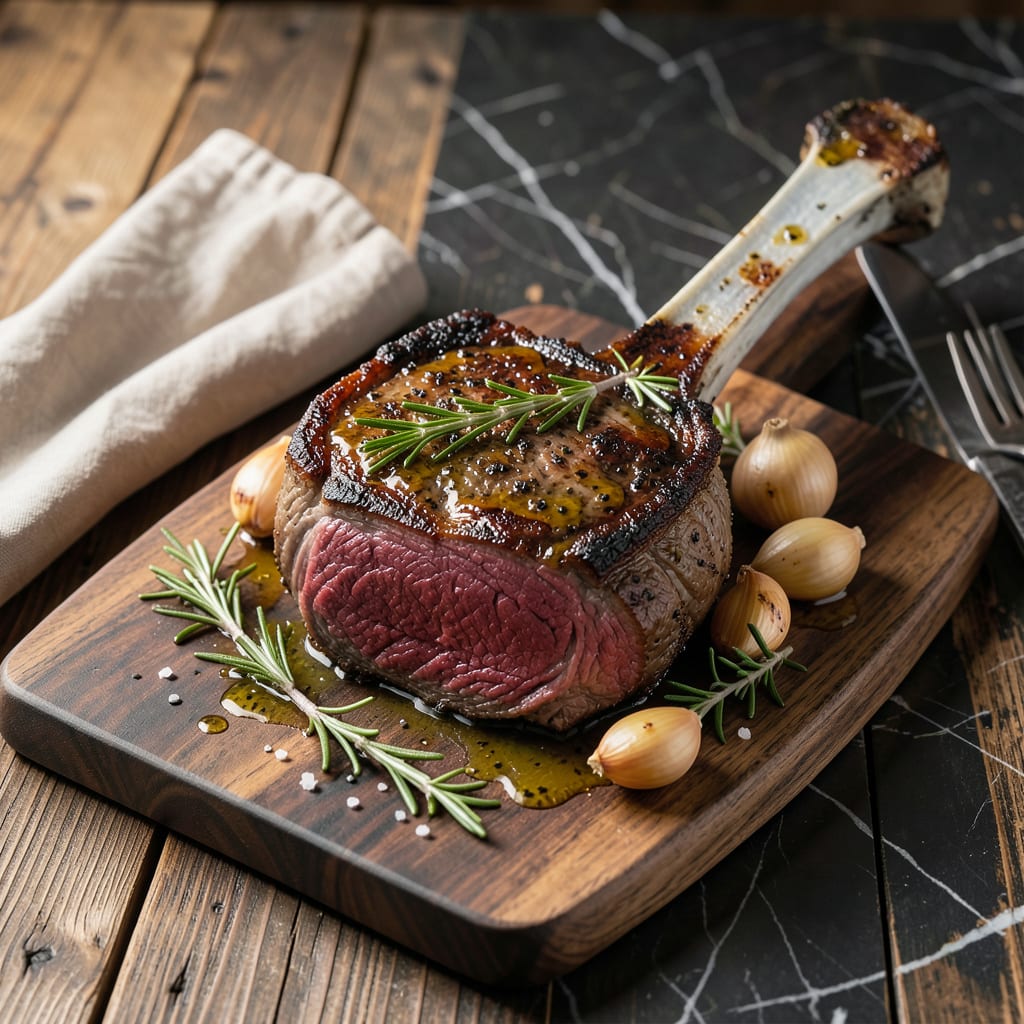 Complete Tomahawk Steak in Oven Recipe: Reverse Sear for Perfect Medium Rare overview image