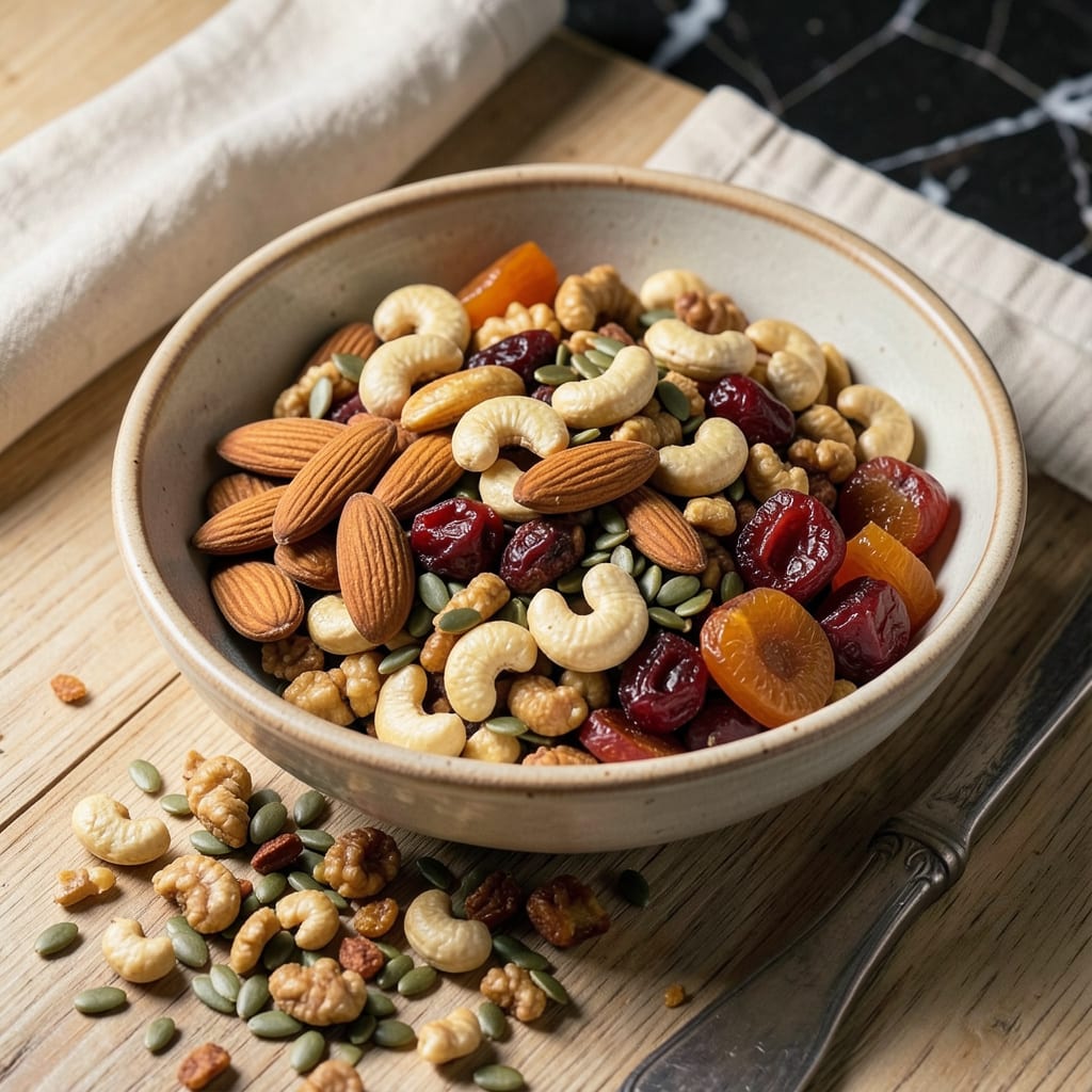 Comprehensive Trail Mix Recipe: Sweet, Salty, and Crunchy Energy Boost visual reference