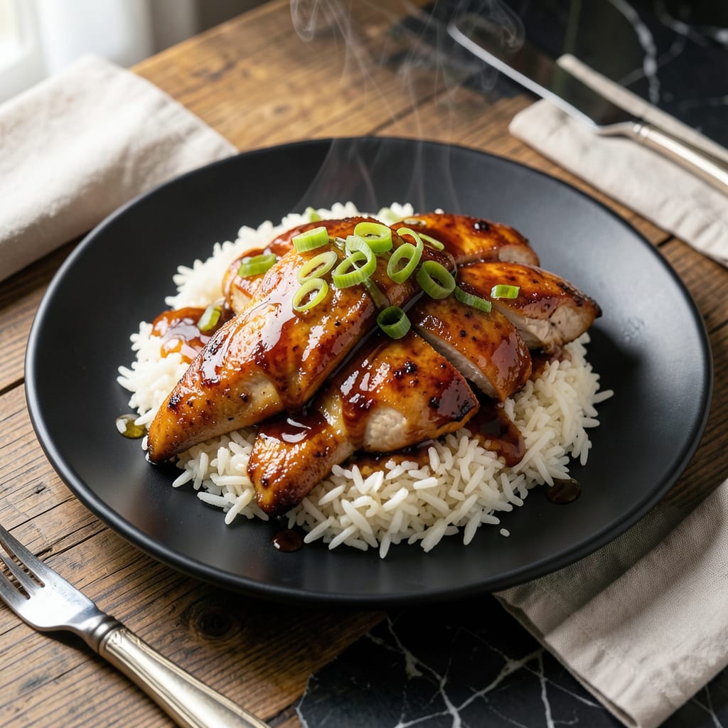 Tyson Teriyaki Chicken Recipe: Sweet Glazed Perfection in 30 Minutes illustration with key details