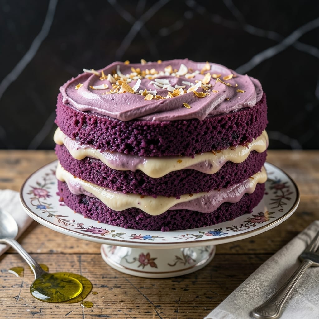 Ube Cake Recipe Filipino: Vibrant Purple Layers With Coconut Swirl Ube Cake Recipe Filipino: Vibrant Purple Layers With Coconut Swirl