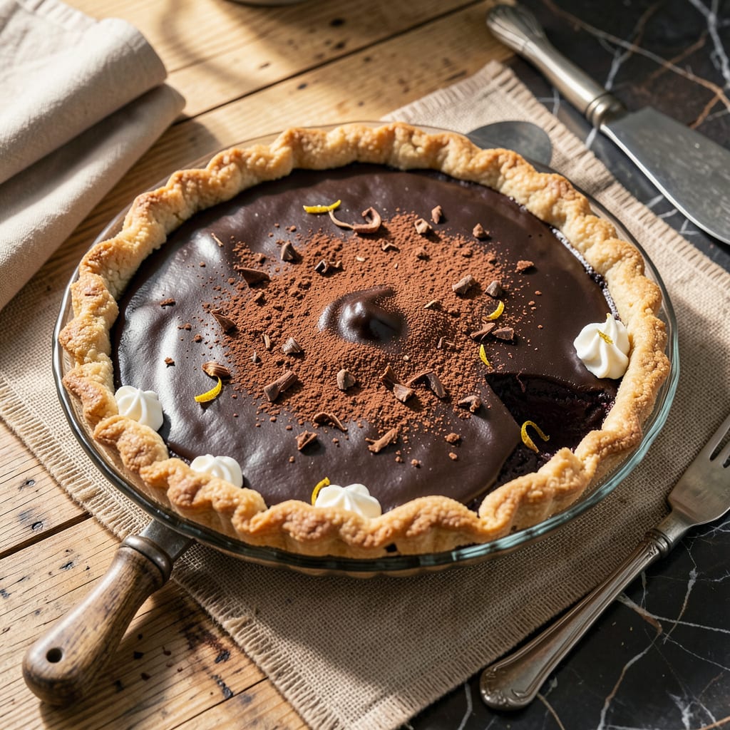 Complete Ukrops Chocolate Pie Recipe: Silky Smooth Southern Decadence overview image