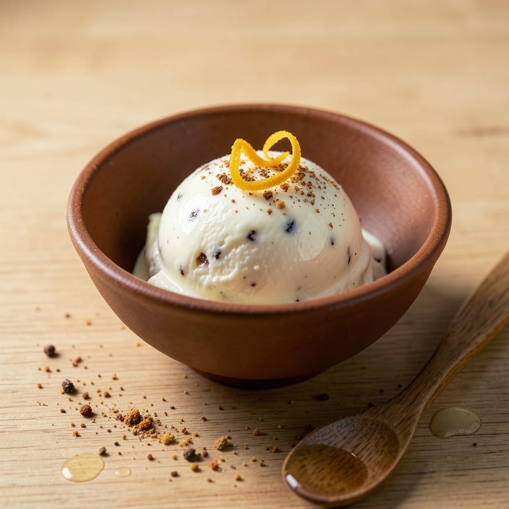 vanilla bean ice cream recipe no eggs example with annotations