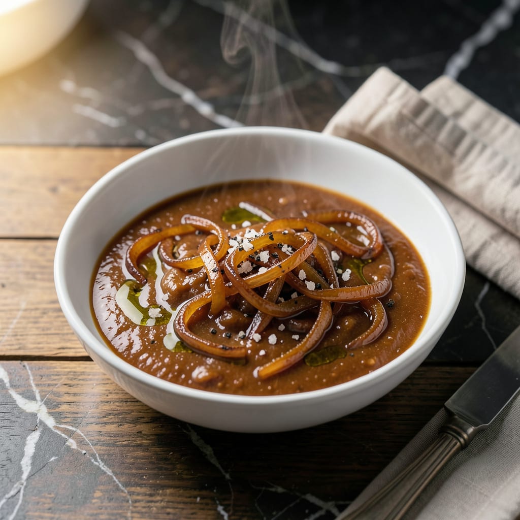 Visual representation of Vidalia Onion Sauce Recipe: Sweet Caramelized Depth for Drizzling
