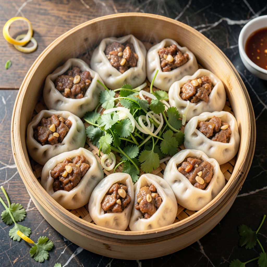 Complete Vietnamese Steamed Pork Buns Recipe: Pillowy Bao With Garlic Pork Filling overview image