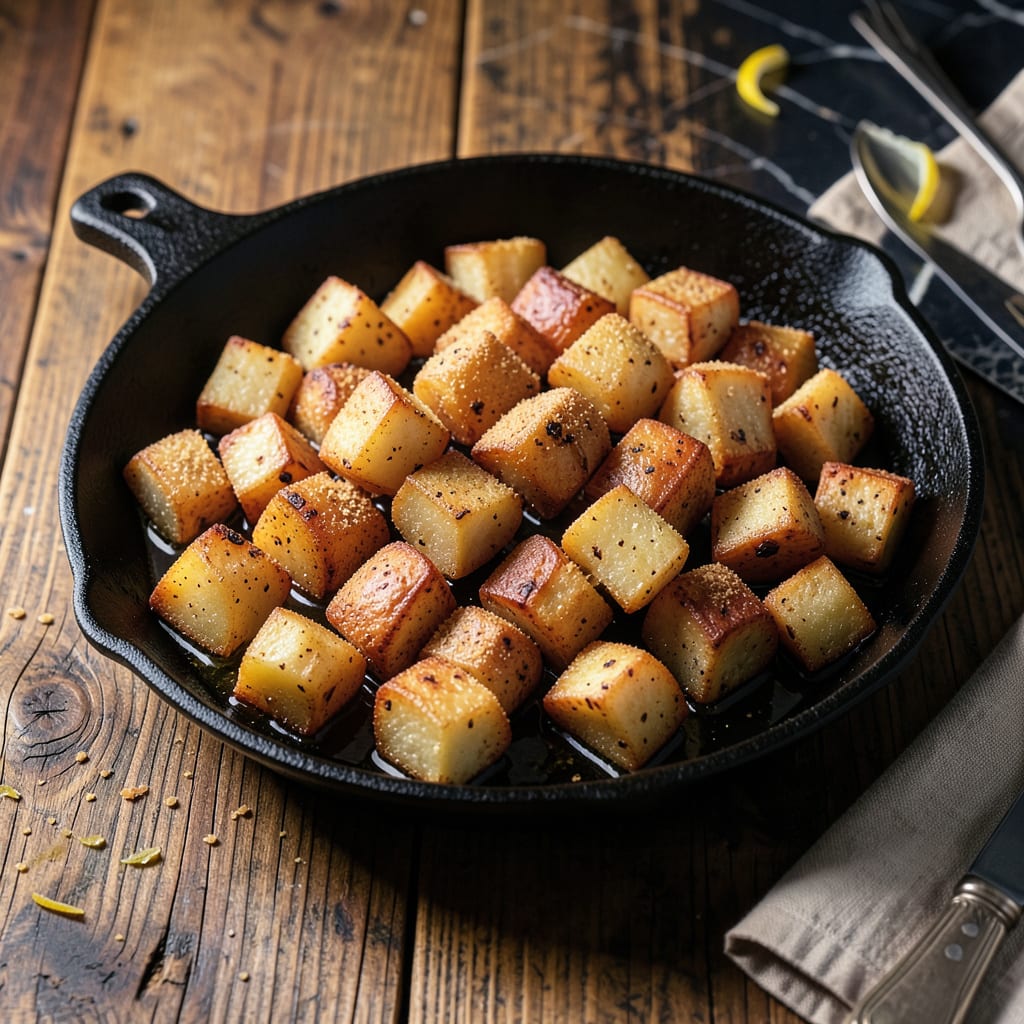 Wendy's Seasoned Potatoes Recipe: Crispy Fast Food Magic at Home detailed visual guide