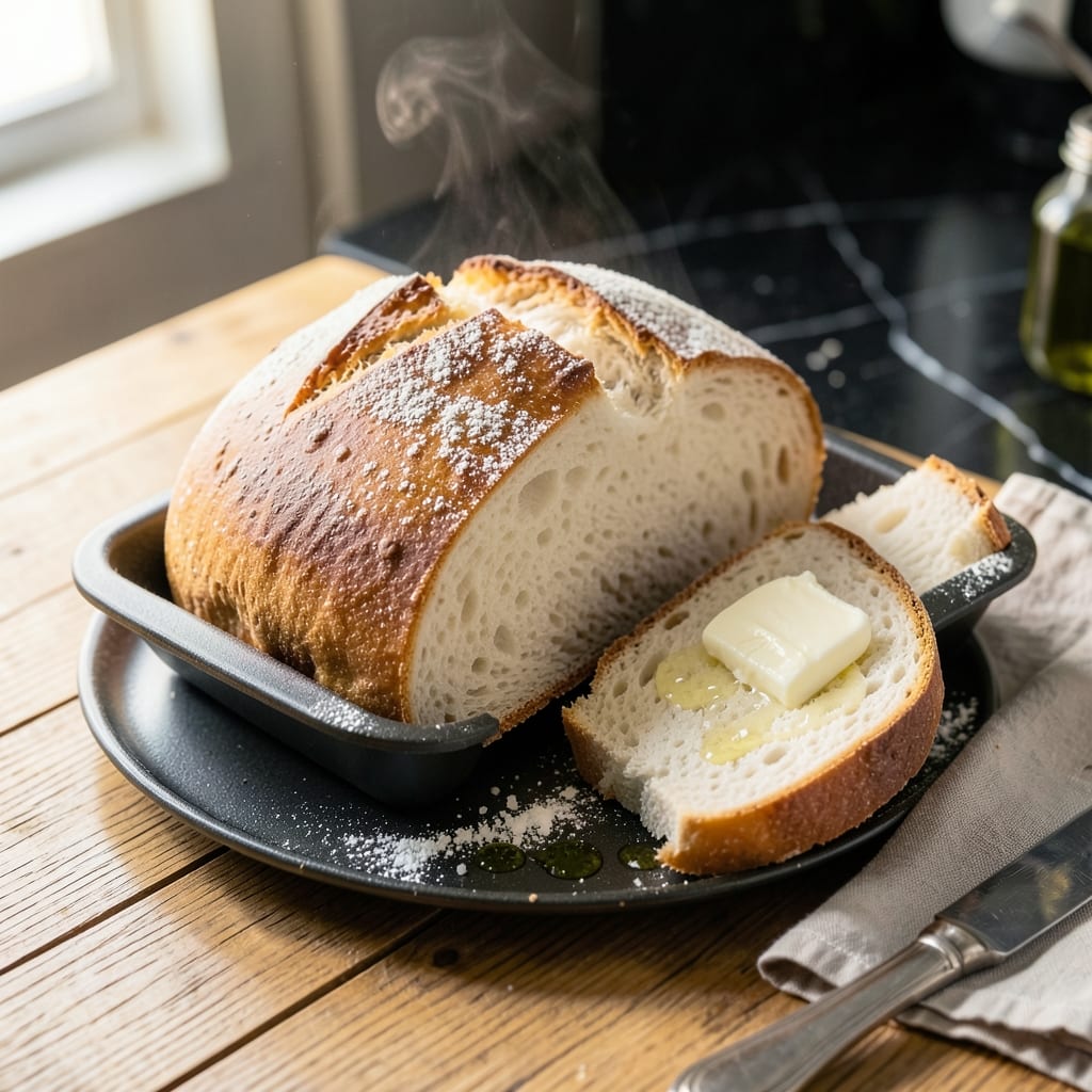 White Bread Recipe for a Bread Maker: Effortless Homemade Loaf example with annotations