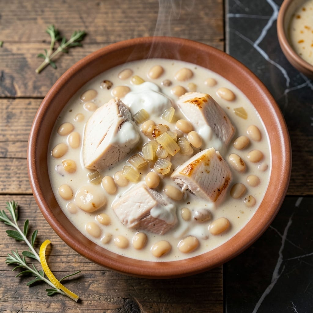 White Chicken Chili Recipe With Cream Cheese: Velvety Tex-Mex Warmth in One Pot White Chicken Chili Recipe With Cream Cheese: Velvety Tex-Mex Warmth in One Pot