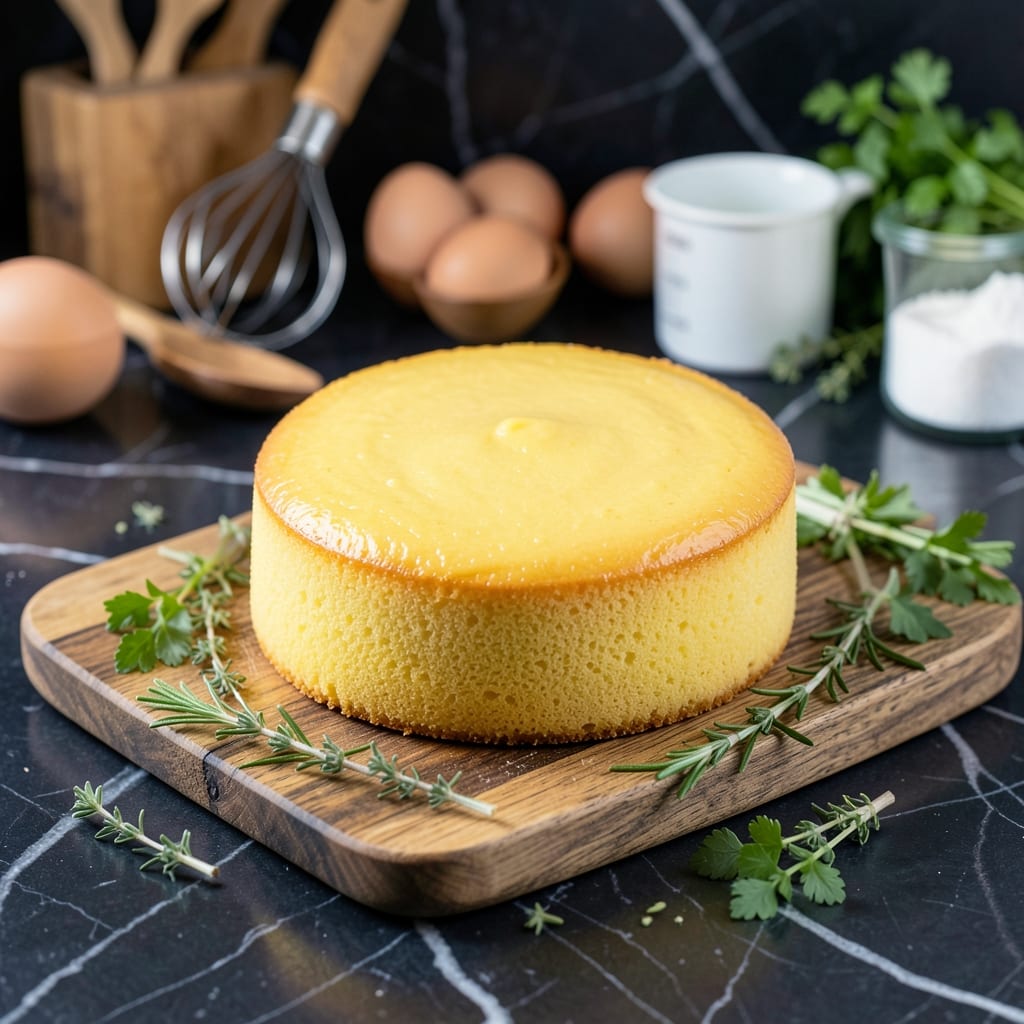 yellow cake recipe from scratch example with annotations