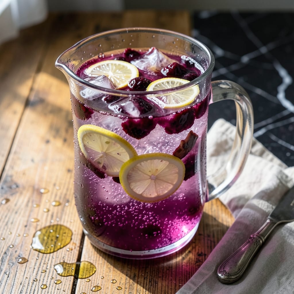 Purple Fizzy Drink Recipe For Weight Loss: Refreshing Metabolism Boost